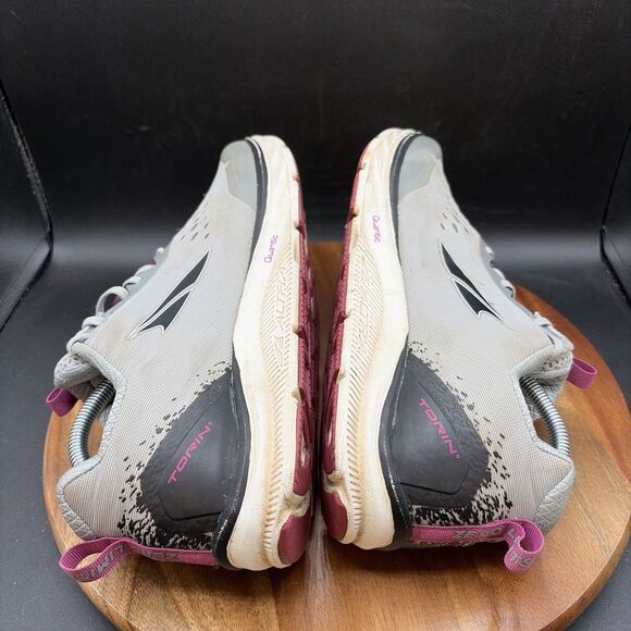 Altra Torin 4 Womens Size 11 Running Shoes Gray Pink Sneakers ALW1937F254